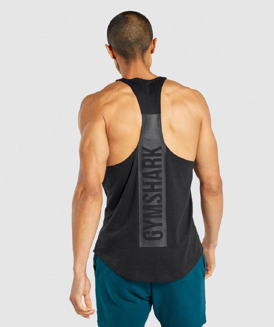 Stringers Gymshark Bold ανδρικα μαυρα | GR_MI6502