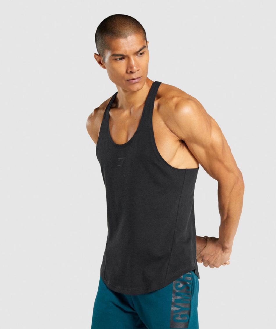 Stringers Gymshark Bold ανδρικα μαυρα | GR_MI6502