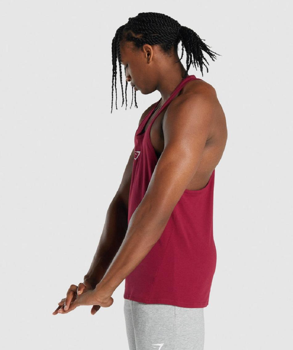Stringers Gymshark Critical 2.0 ανδρικα μπορντο | GR_EE8913