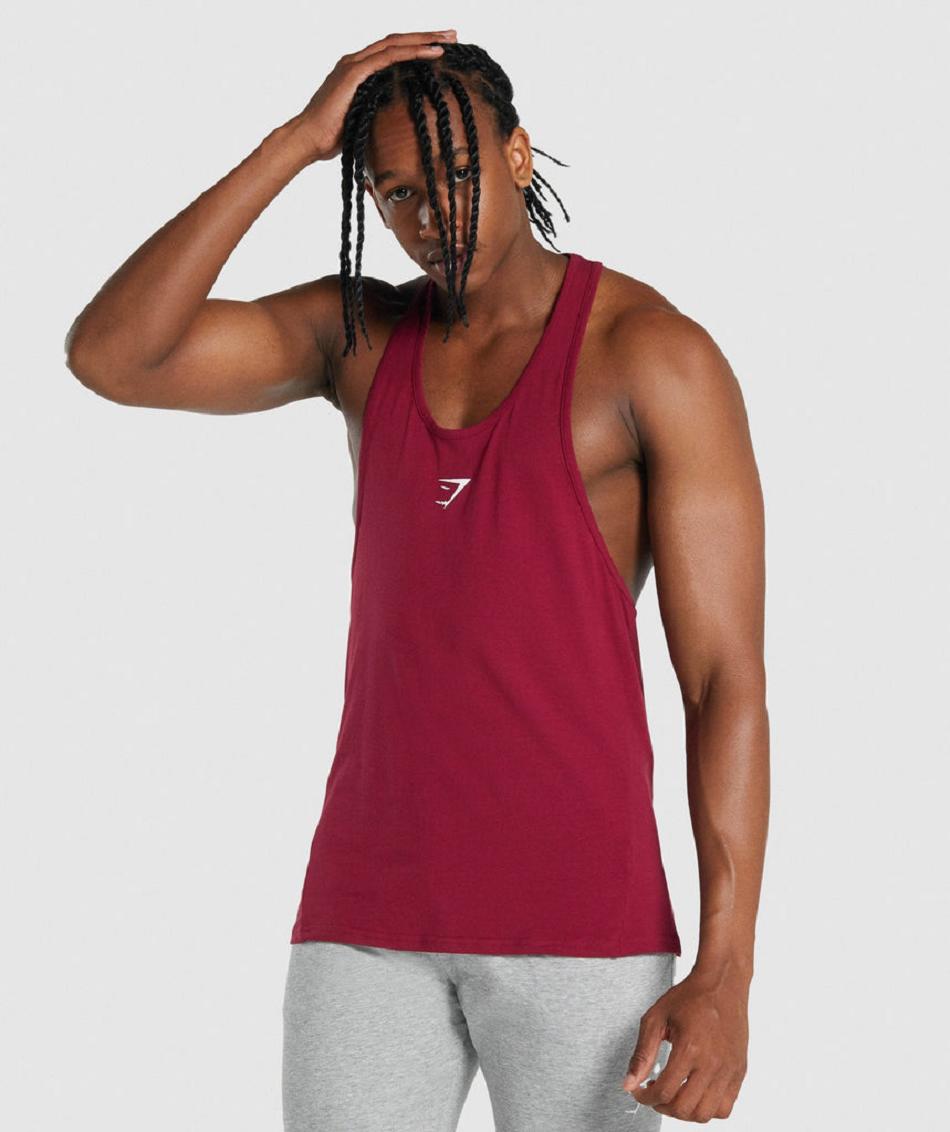 Stringers Gymshark Critical 2.0 ανδρικα μπορντο | GR_EE8913