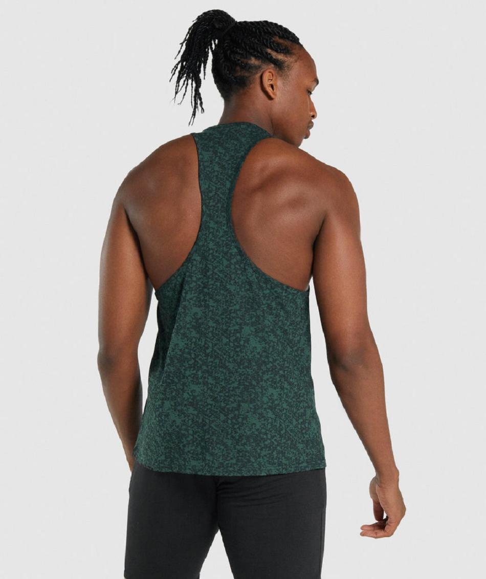 Stringers Gymshark Critical 2.0 ανδρικα σκούρο πρασινο | GR_TG9330