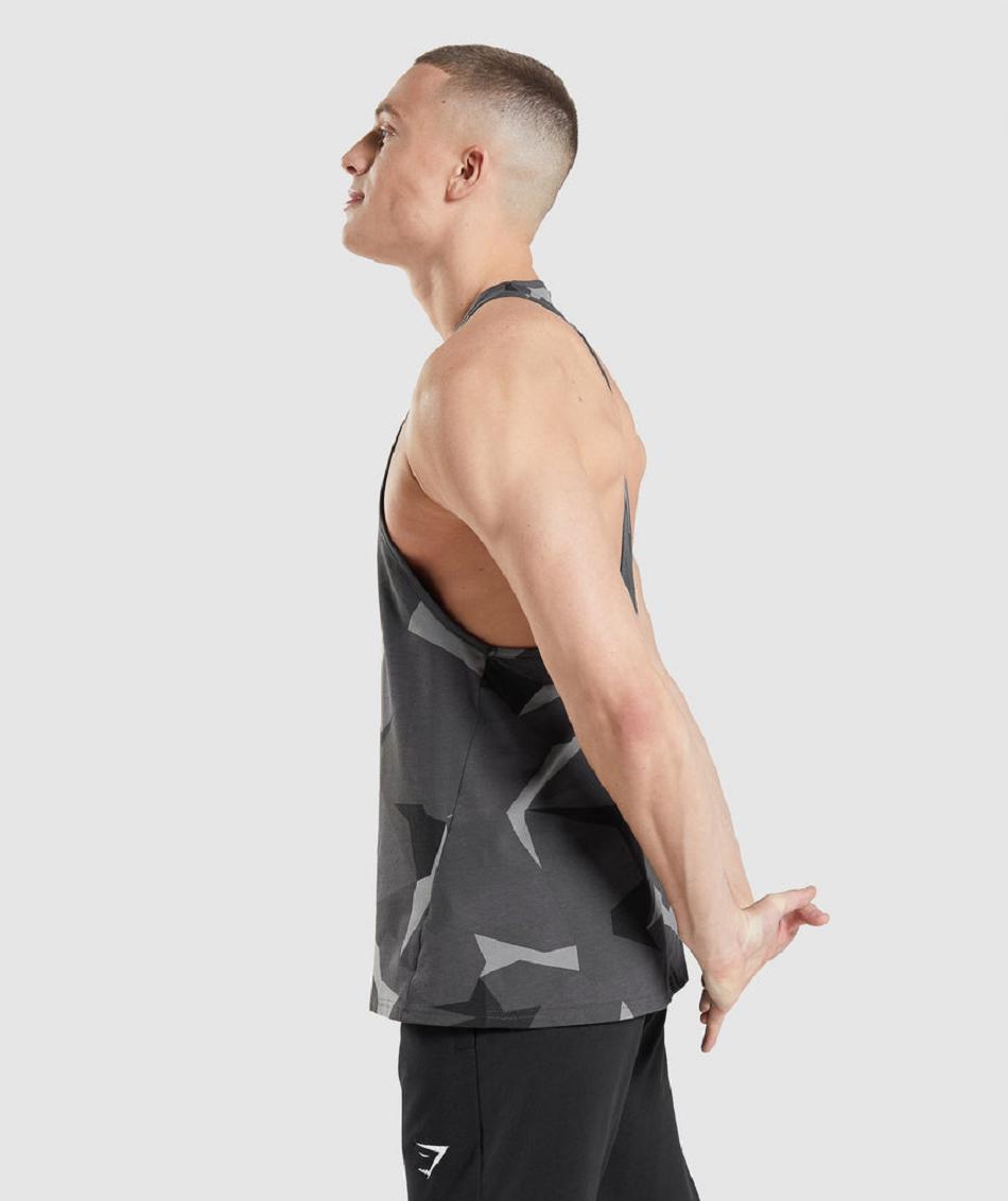 Stringers Gymshark Critical ανδρικα μαυρα | GR_SU6623