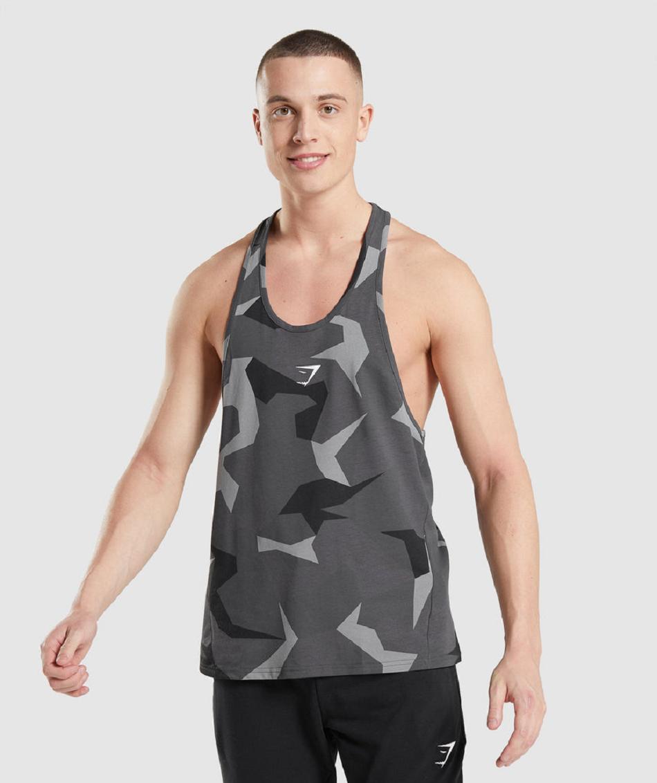 Stringers Gymshark Critical ανδρικα μαυρα | GR_SU6623