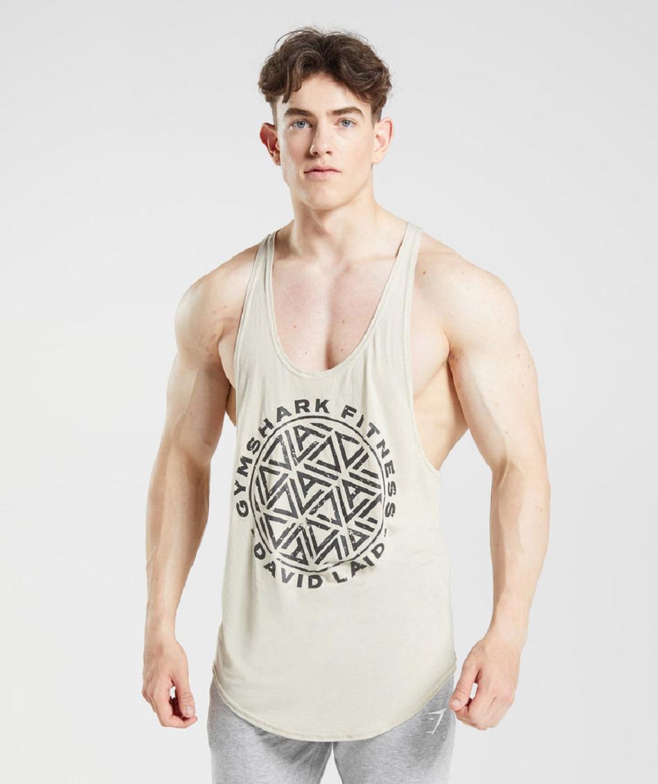 Stringers Gymshark Gs X David Laid ανδρικα γκρι | GR_EC1398
