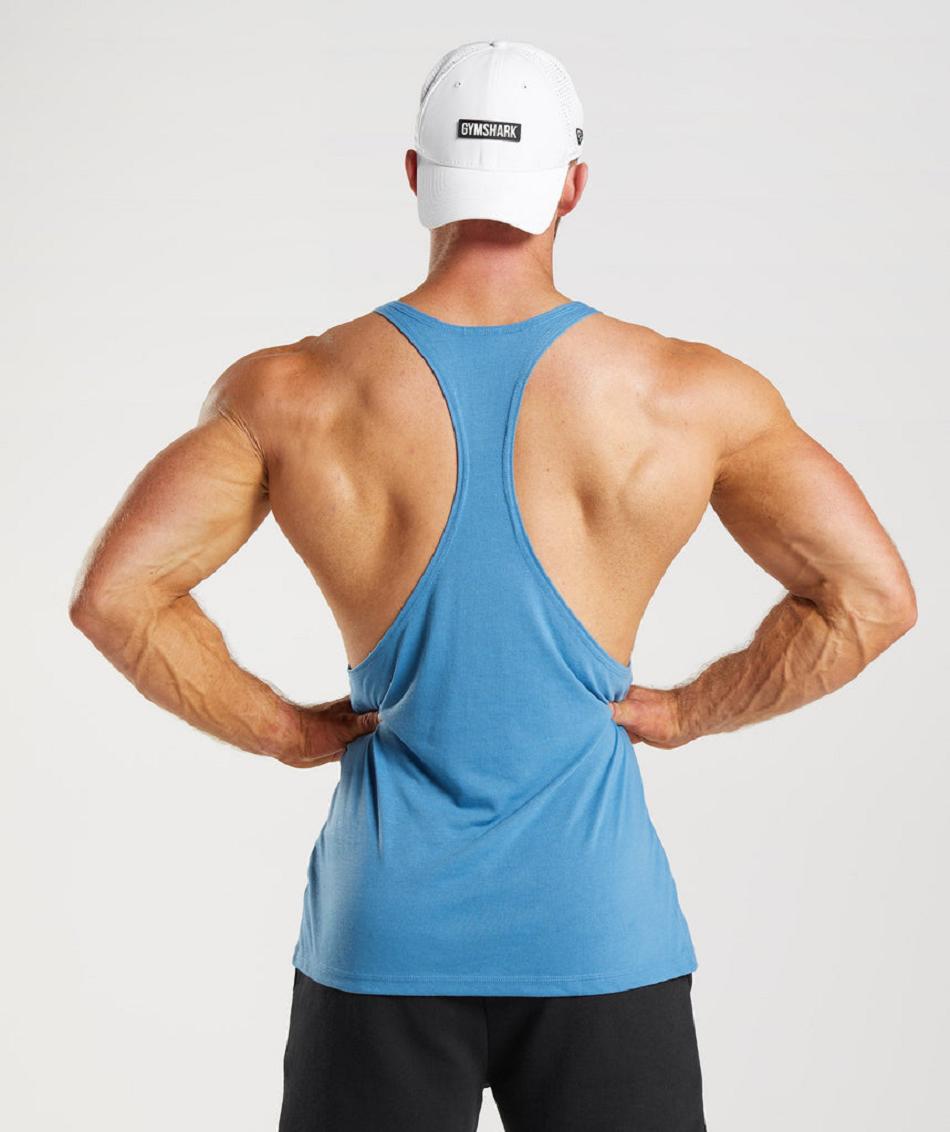 Stringers Gymshark Legacy ανδρικα μπλε | GR_UV1171