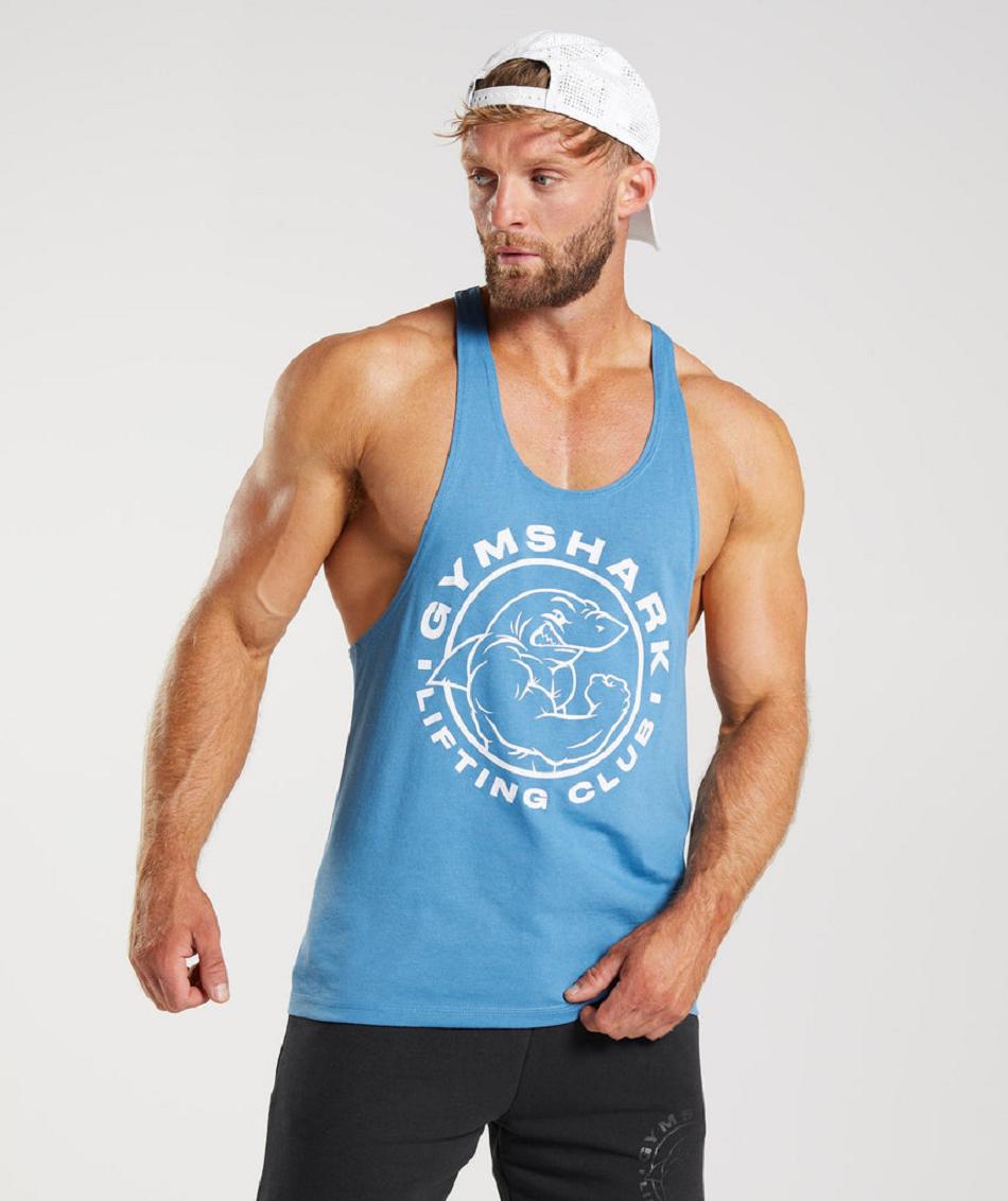 Stringers Gymshark Legacy ανδρικα μπλε | GR_UV1171