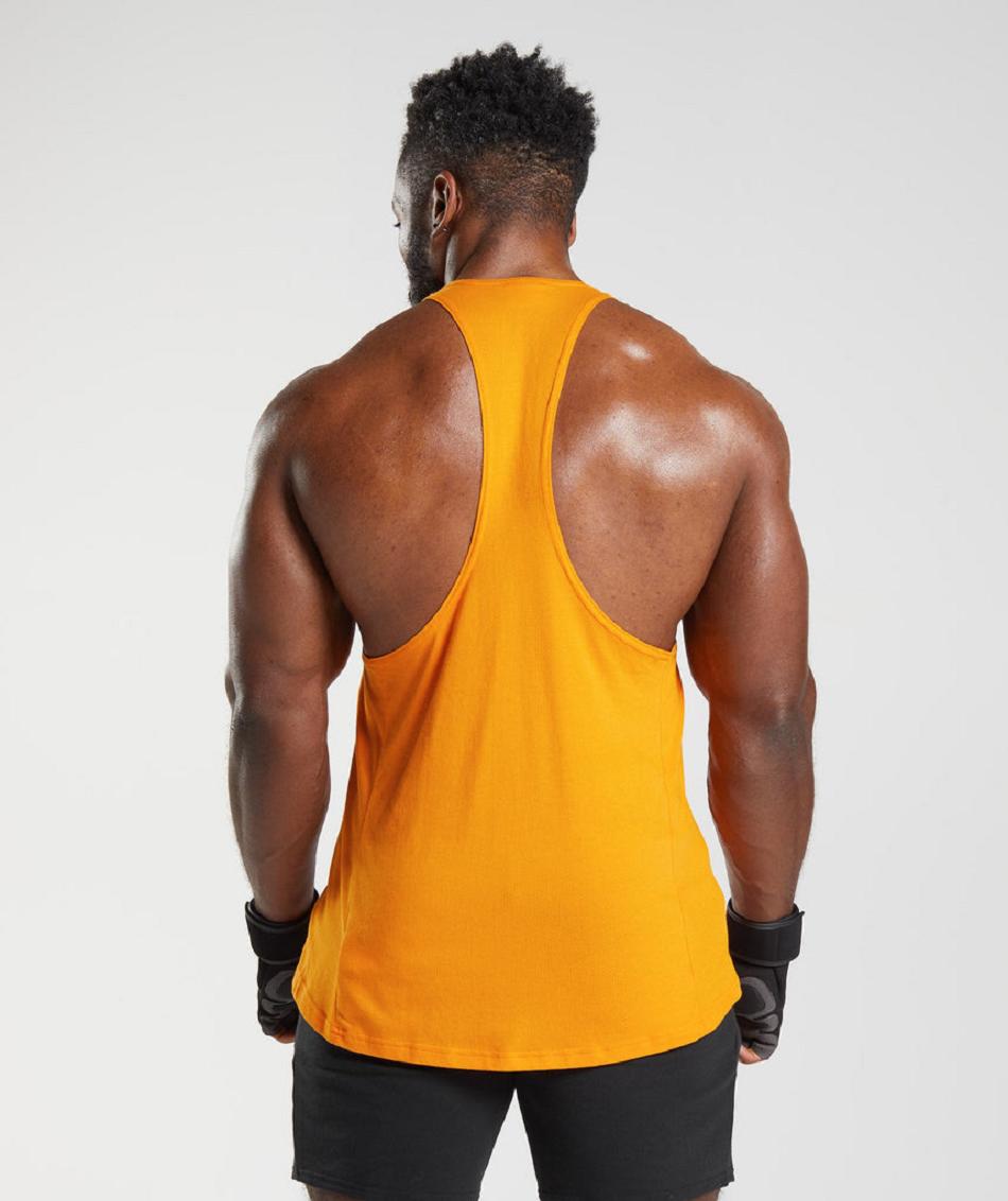 Stringers Gymshark React ανδρικα πορτοκαλι | GR_IM7654
