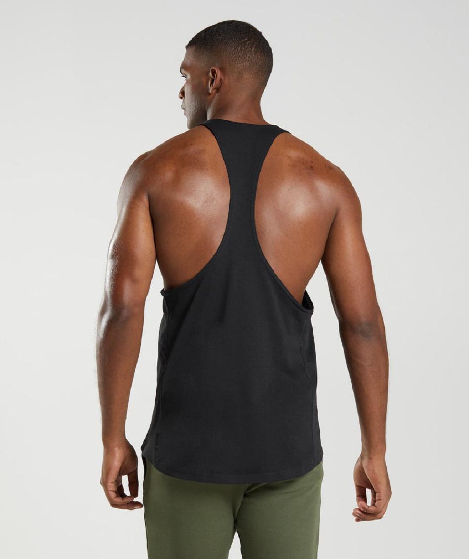 Stringers Gymshark React ανδρικα μαυρα | GR_K8057