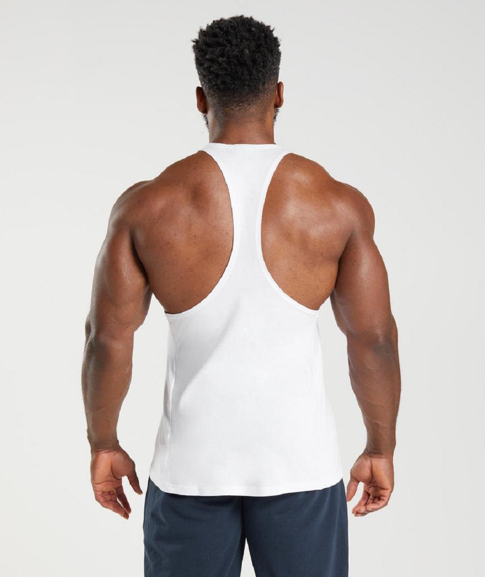 Stringers Gymshark React ανδρικα ασπρα | GR_S8770