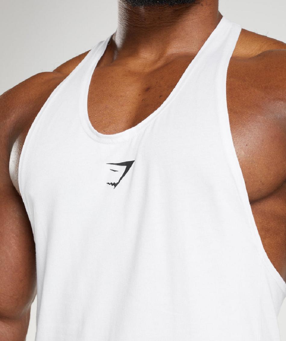 Stringers Gymshark React ανδρικα ασπρα | GR_S8770