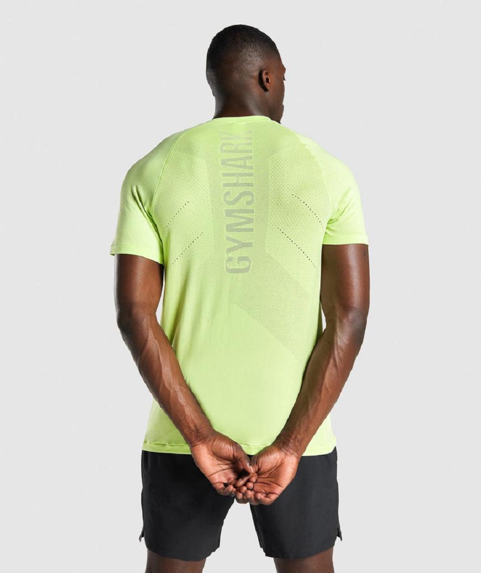 T Shirts Gymshark Apex Perform ανδρικα πρασινο | GR_Q7150