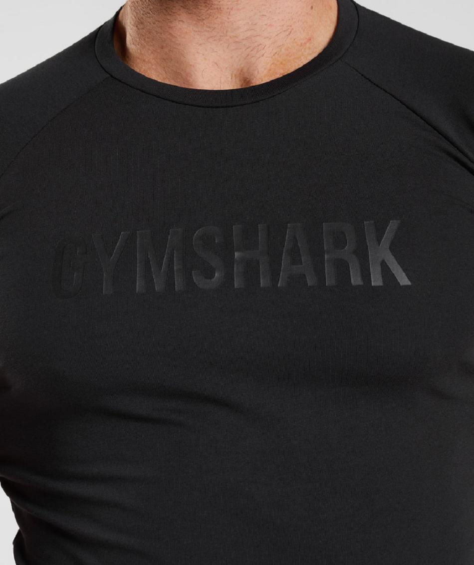 T Shirts Gymshark Apollo ανδρικα μαυρα | GR_BH1226