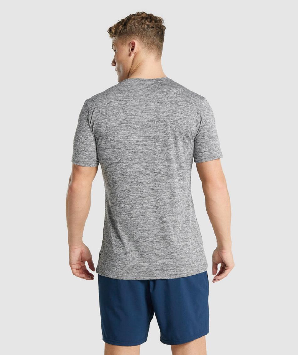 T Shirts Gymshark Arrival Marl ανδρικα γκρι | GR_EP2134