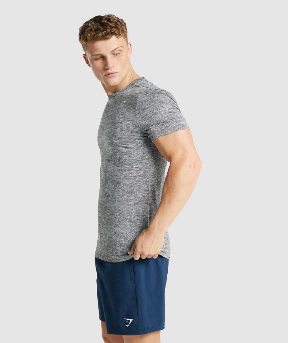 T Shirts Gymshark Arrival Marl ανδρικα γκρι | GR_EP2134