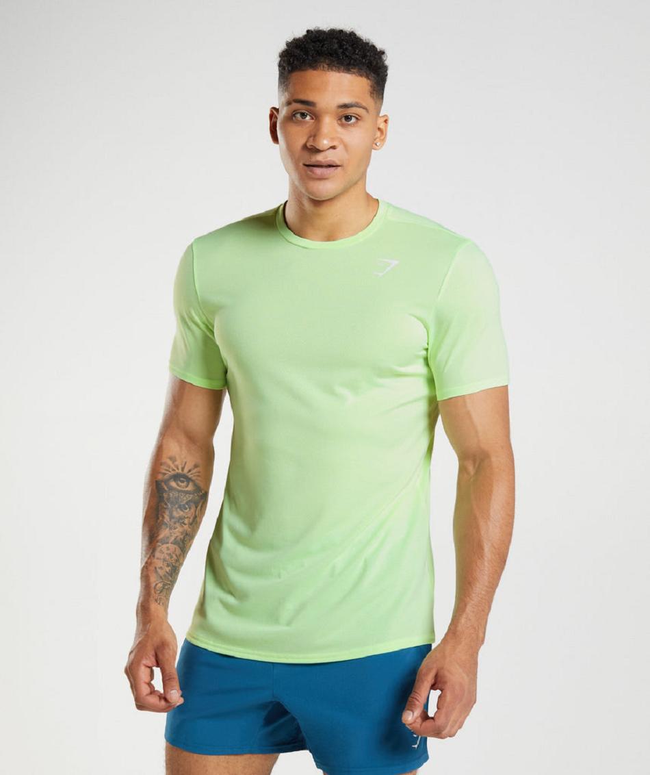 T Shirts Gymshark Arrival ανδρικα μεντα | GR_EE1312
