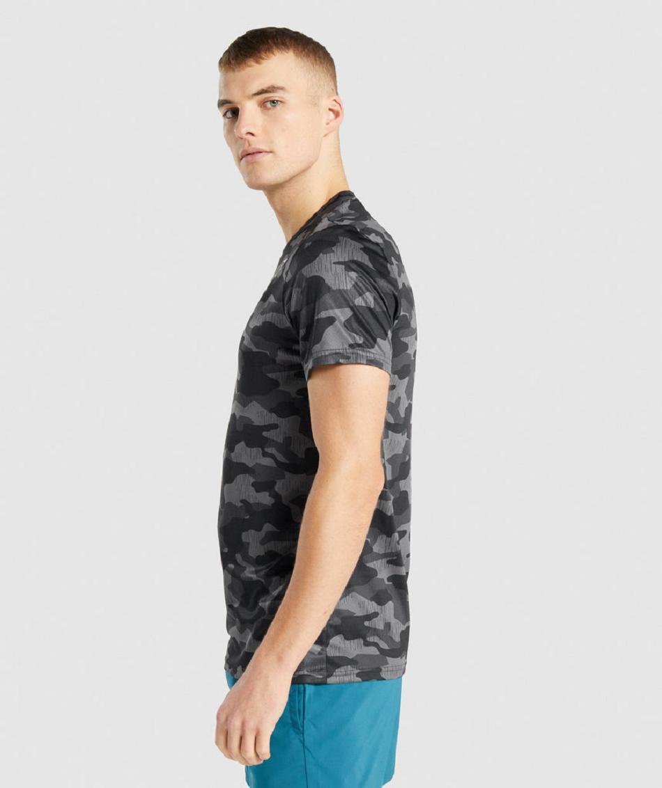 T Shirts Gymshark Arrival ανδρικα γκρι | GR_KO7352