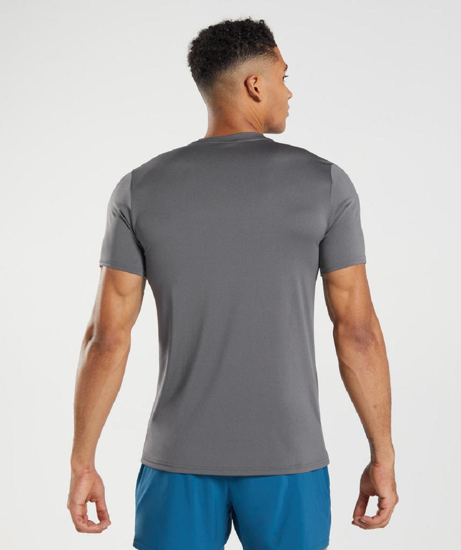 T Shirts Gymshark Arrival ανδρικα γκρι | GR_O1215