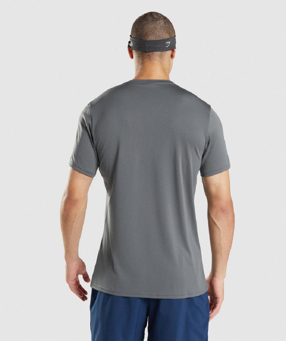 T Shirts Gymshark Arrival ανδρικα γκρι | GR_R4436