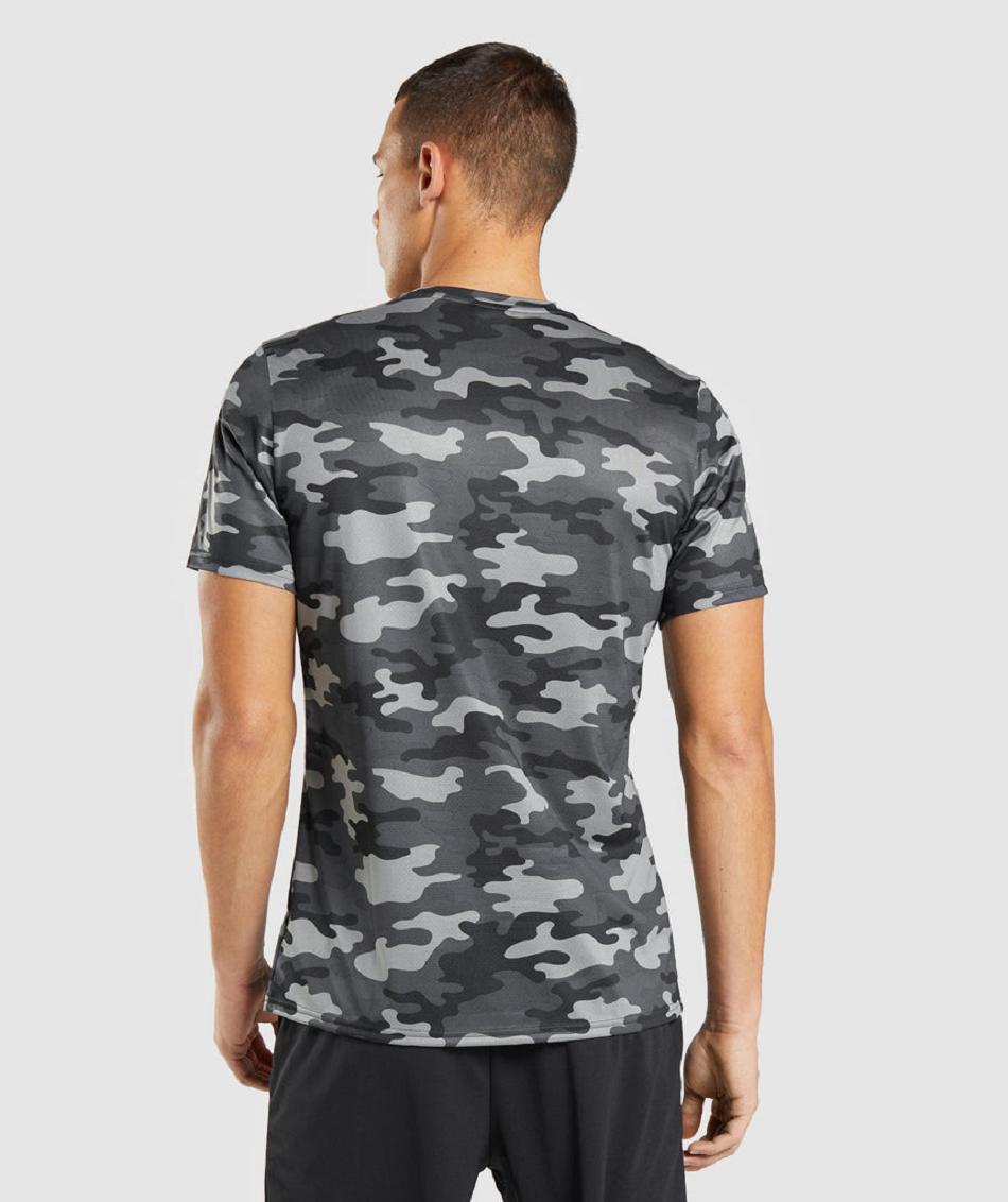 T Shirts Gymshark Arrival ανδρικα γκρι | GR_S4380