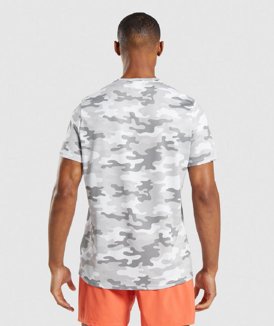 T Shirts Gymshark Arrival ανδρικα ανοιχτο γκρι | GR_QZ3272