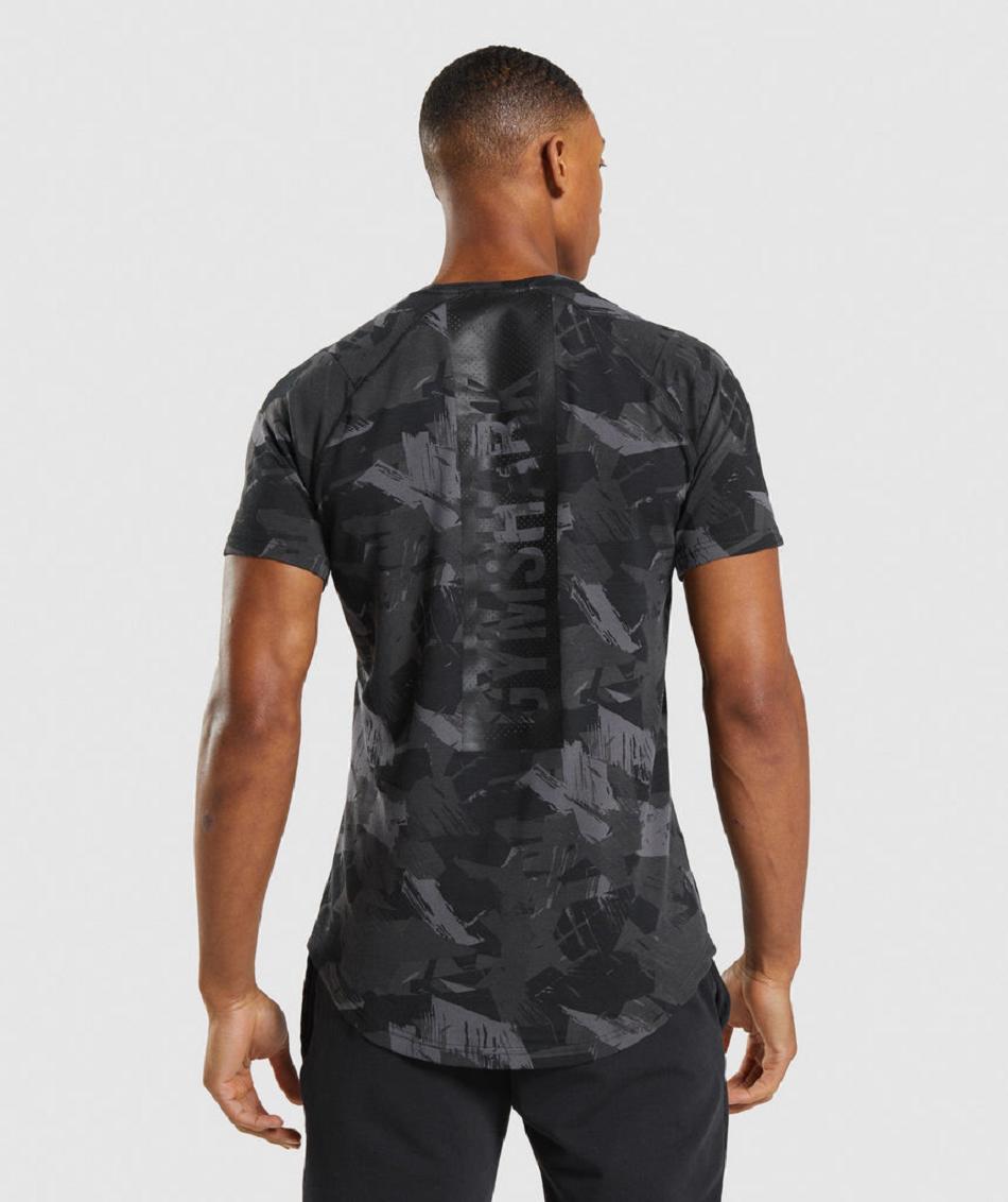 T Shirts Gymshark Bold ανδρικα γκρι | GR_EG4698