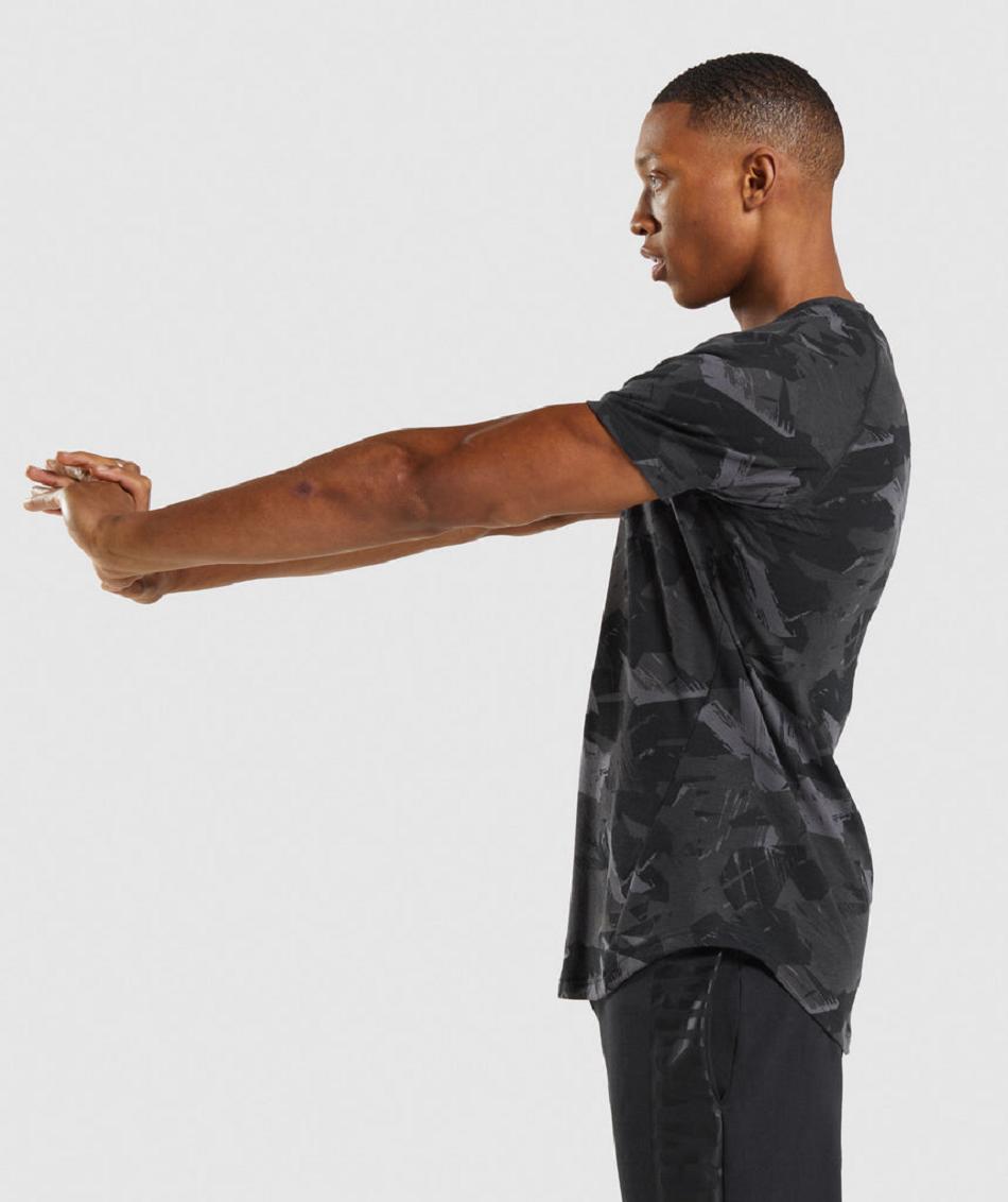T Shirts Gymshark Bold ανδρικα γκρι | GR_EG4698