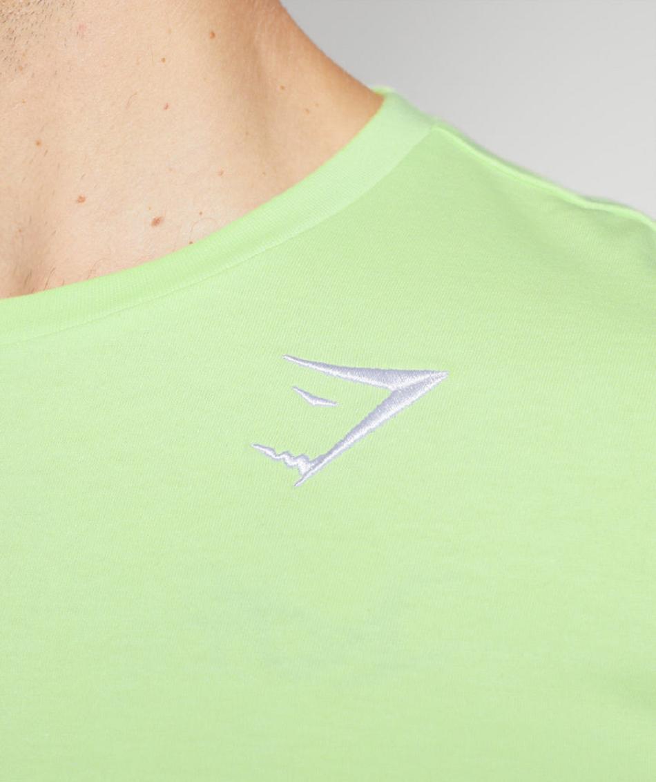 T Shirts Gymshark Crest ανδρικα πρασινο | GR_XC8584