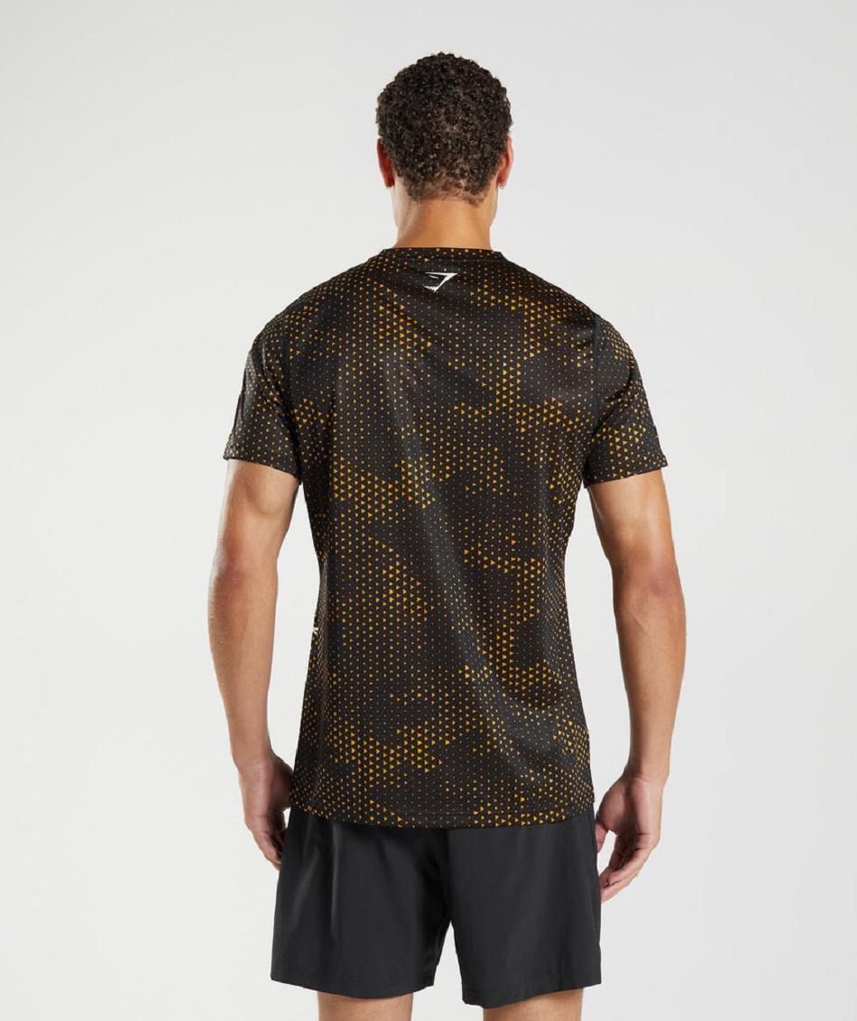 T Shirts Gymshark Sport ανδρικα κίτρινα | GR_EE9109