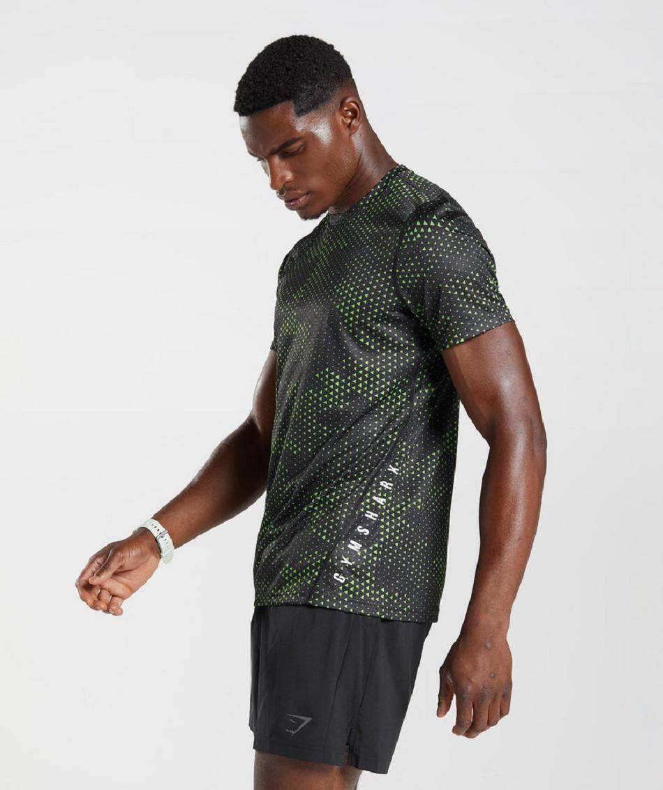 T Shirts Gymshark Sport ανδρικα ανοιχτο πρασινο | GR_AS3519