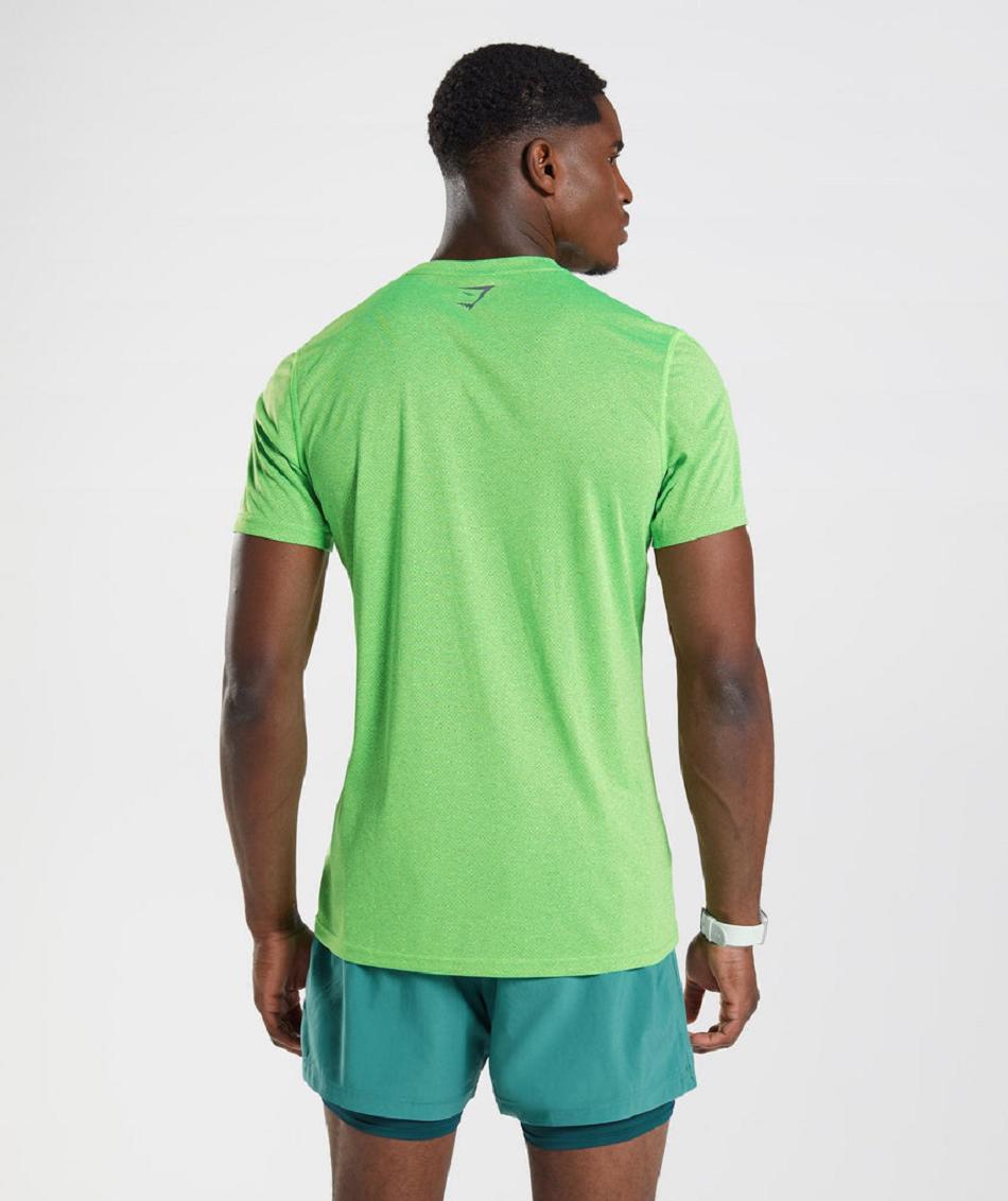 T Shirts Gymshark Sport ανδρικα ανοιχτο πρασινο μαυρα | GR_NN2441
