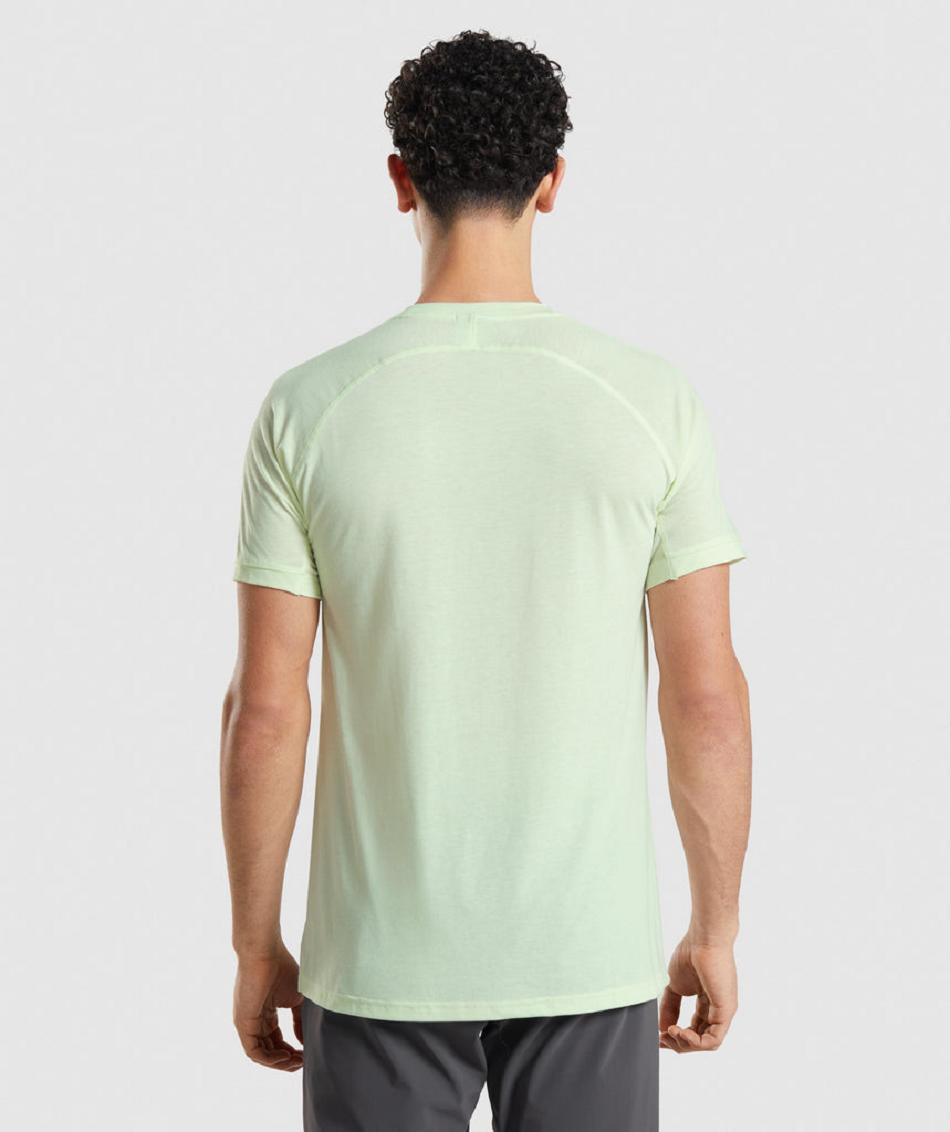T Shirts Gymshark Studio Amplify ανδρικα πρασινο | GR_QX5926
