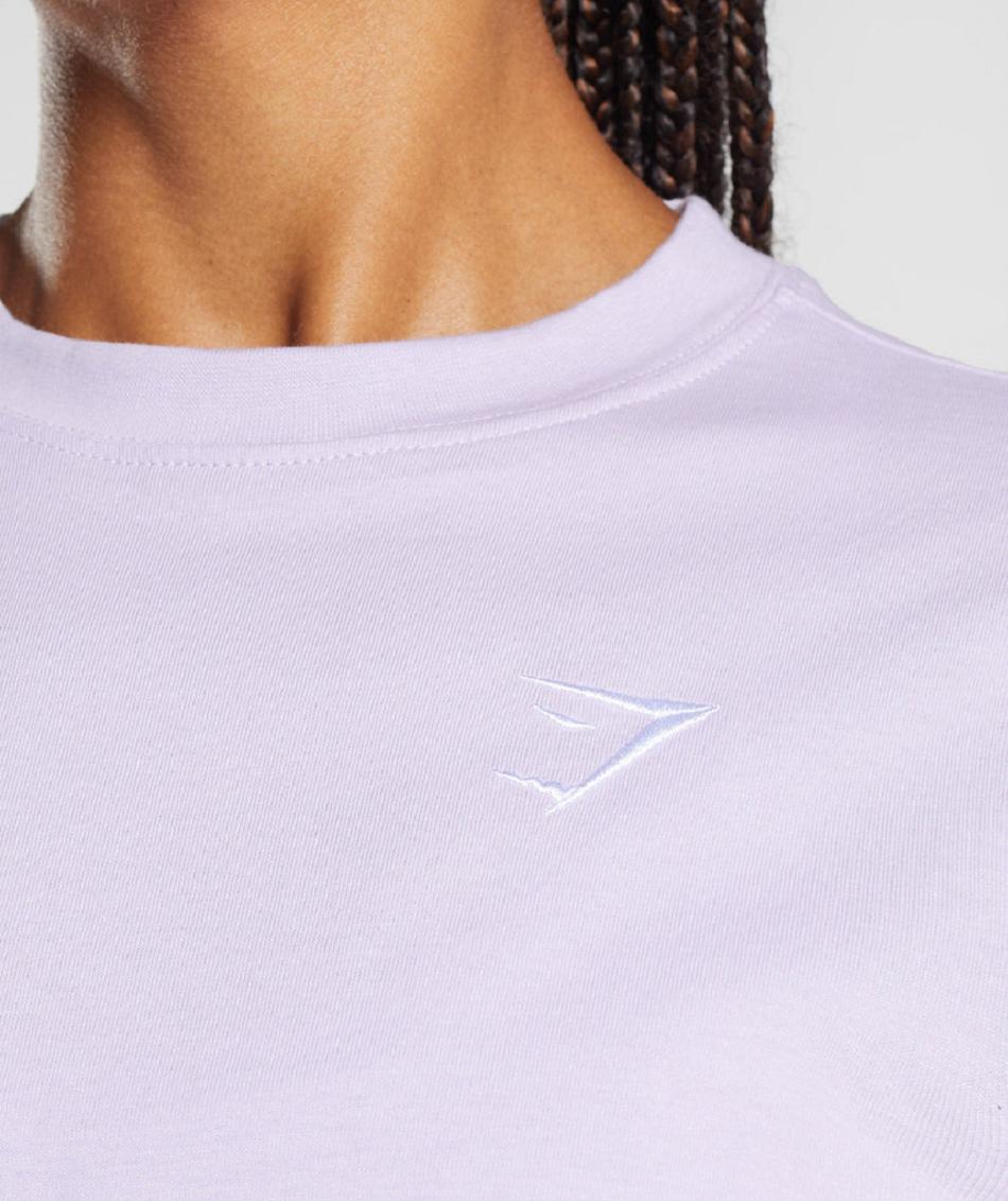 T Shirts Gymshark Training Oversized γυναικεια μωβ | GR_VV8161