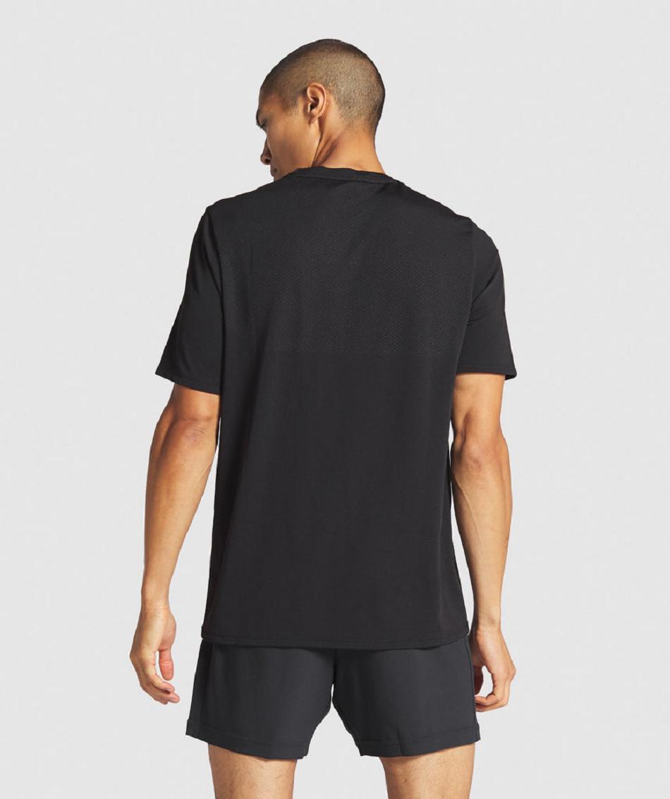 T Shirts Gymshark Vital ανδρικα μαυρα | GR_NN6242