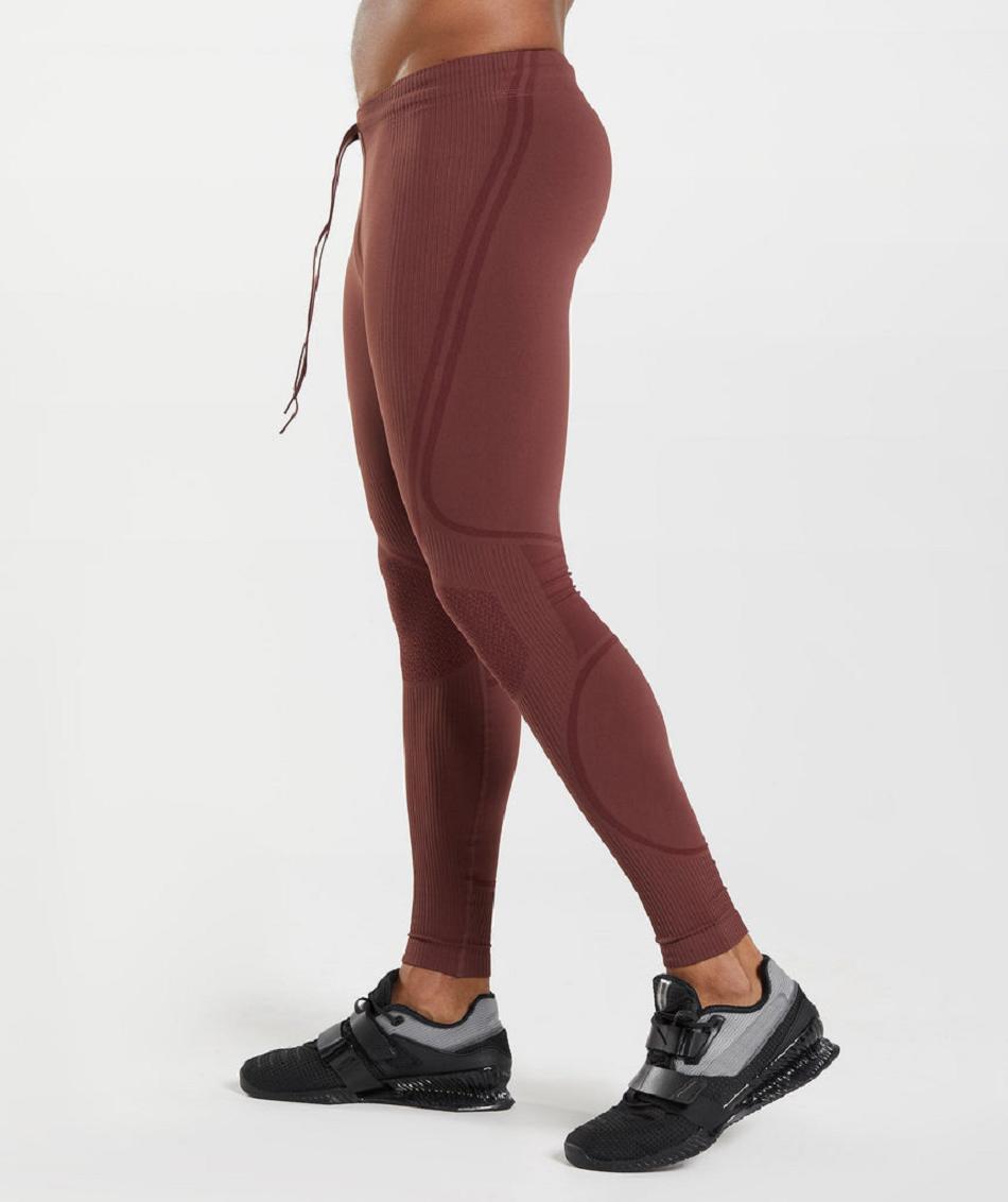 Κολαν Gymshark 315 Seamless ανδρικα ροζ καφε μπορντο | GR_Q9061