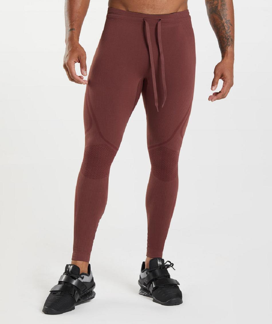 Κολαν Gymshark 315 Seamless ανδρικα ροζ καφε μπορντο | GR_Q9061