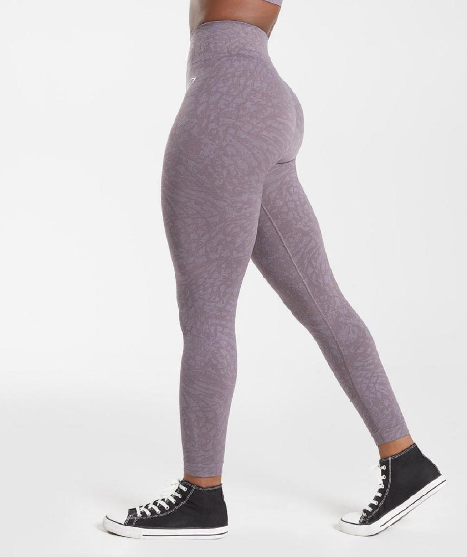 Κολαν Gymshark Adapt Animal Seamless γυναικεια μωβ | GR_BO8744