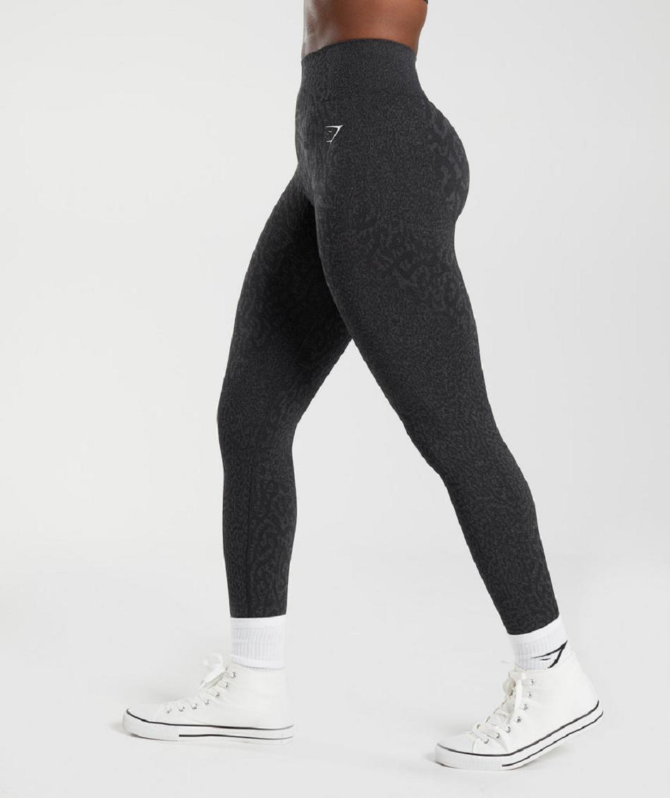 Κολαν Gymshark Adapt Animal Seamless γυναικεια μαυρα | GR_NN1461