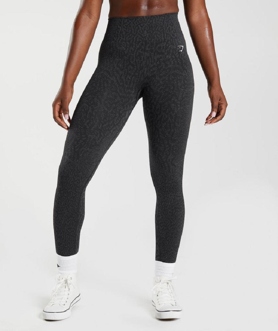 Κολαν Gymshark Adapt Animal Seamless γυναικεια μαυρα | GR_NN1461