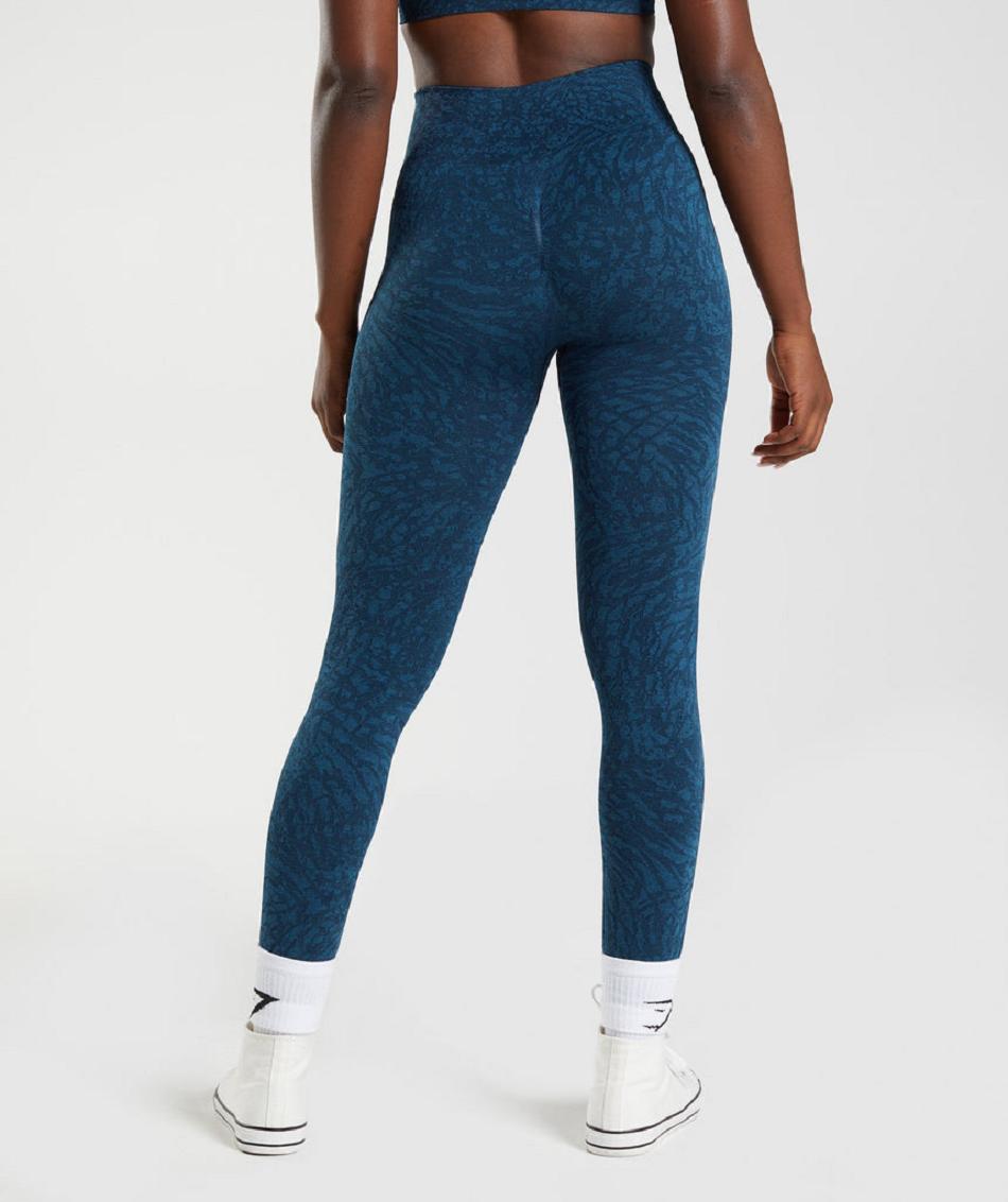 Κολαν Gymshark Adapt Animal Seamless γυναικεια σκουρο μπλε | GR_NN6999