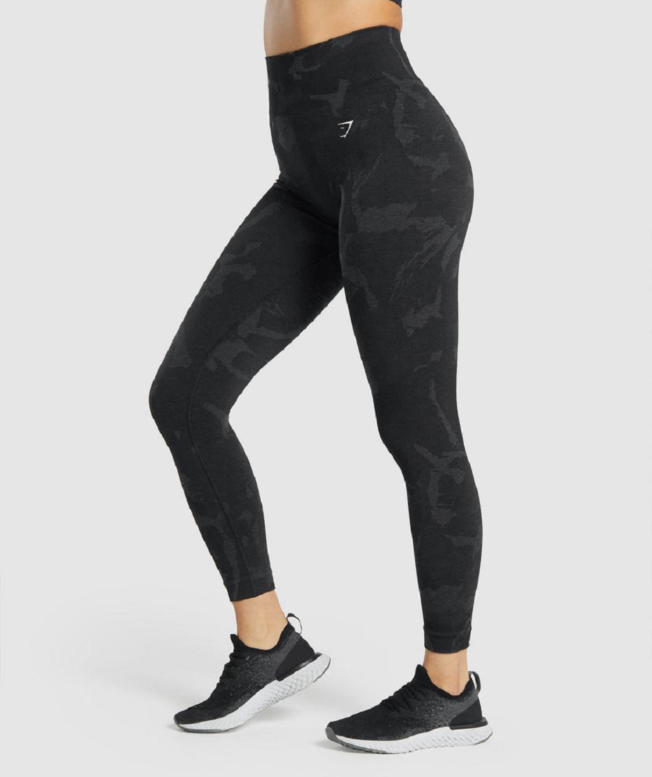 Κολαν Gymshark Adapt Camo Seamless γυναικεια μαυρα | GR_V4192