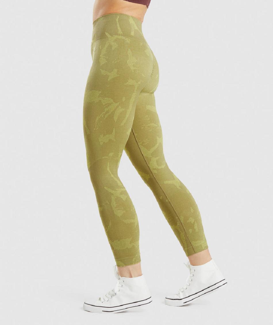 Κολαν Gymshark Adapt Camo Seamless γυναικεια πρασινο | GR_ZI4023
