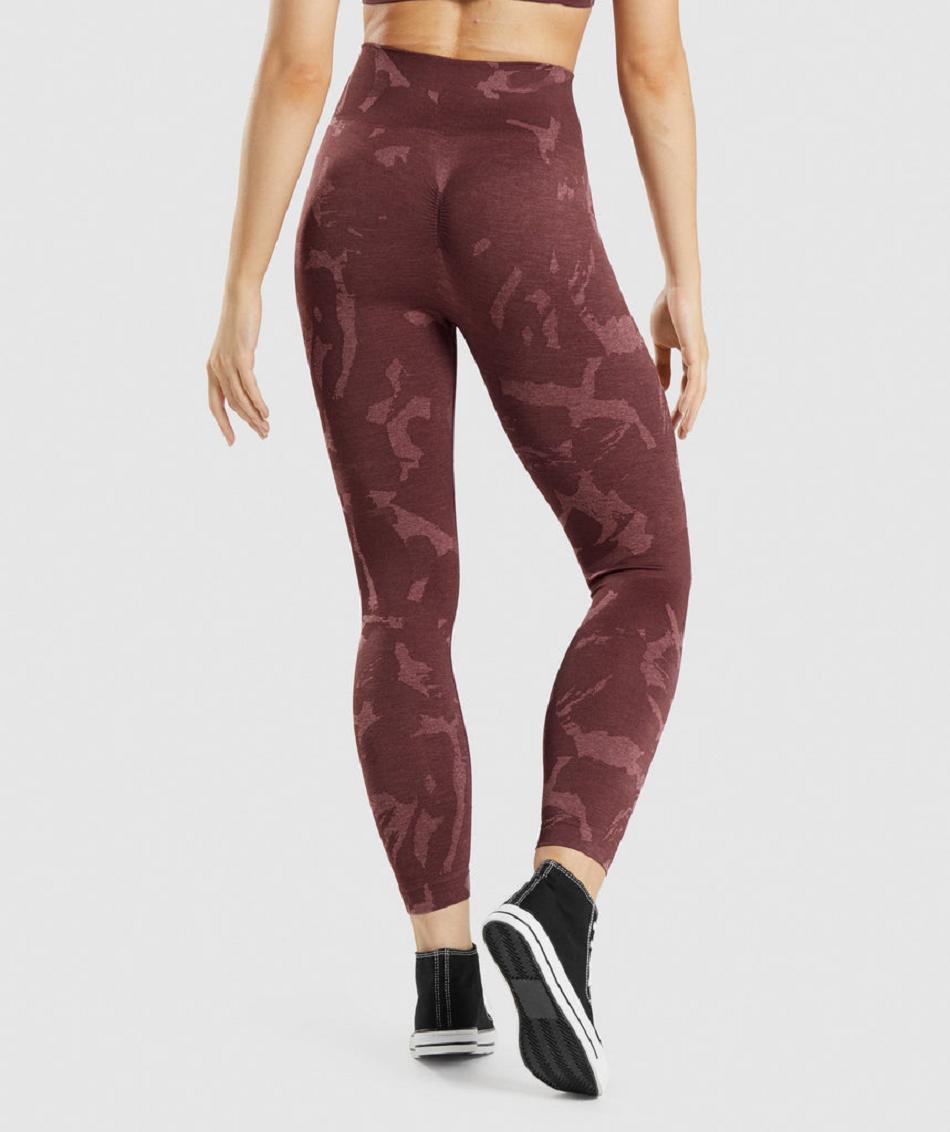 Κολαν Gymshark Adapt Camo Seamless γυναικεια ροζ καφε | GR_Q6645