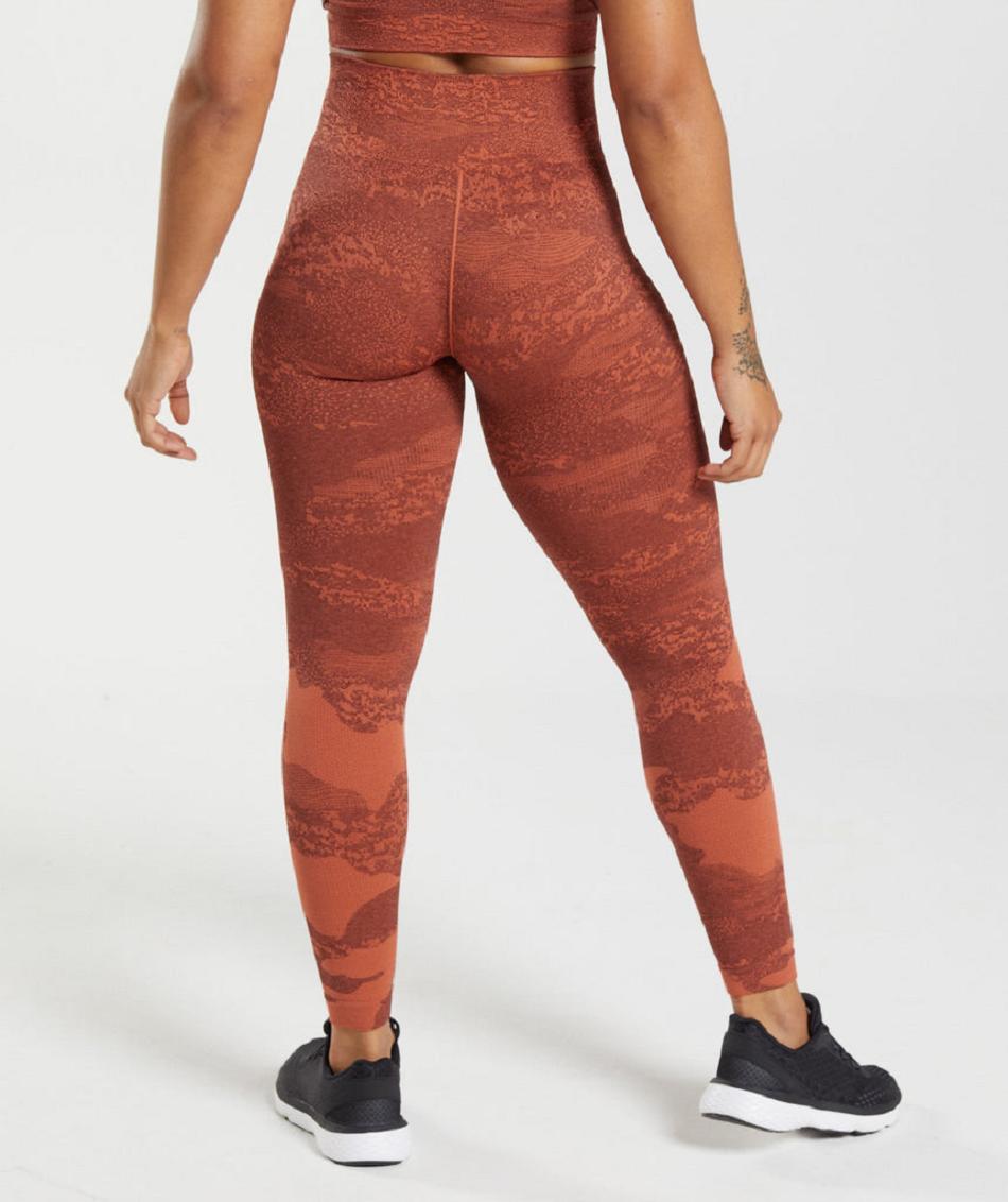 Κολαν Gymshark Adapt Camo Seamless γυναικεια κοκκινα ροζ καφε | GR_MI7291