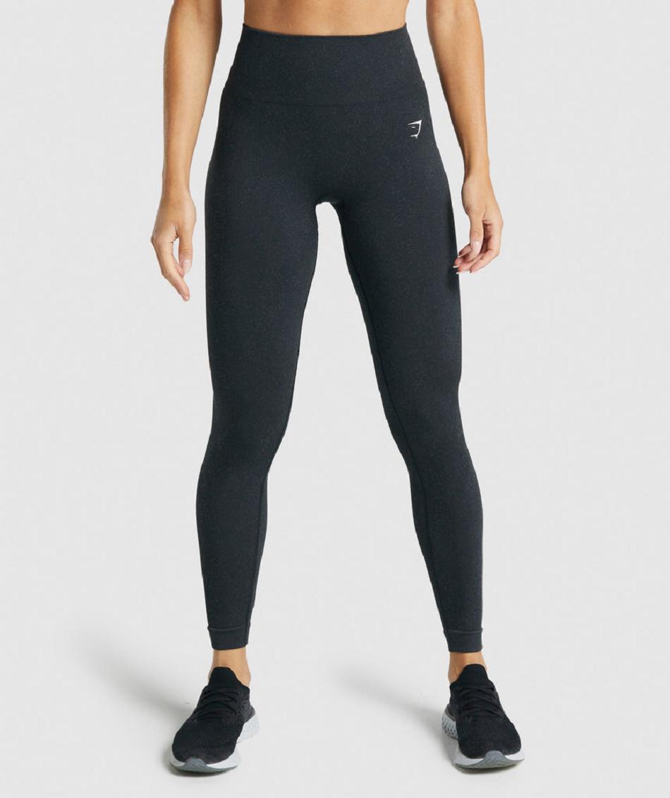 Κολαν Gymshark Adapt Fleck Seamless γυναικεια μαυρα | GR_UV7216
