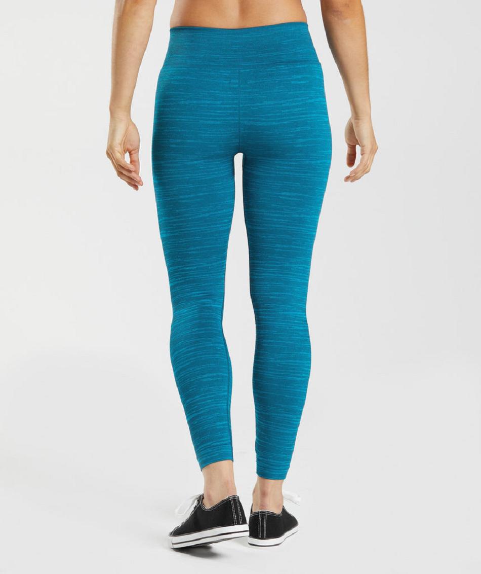 Κολαν Gymshark Adapt Marl Seamless γυναικεια μπλε σκούρο γκρι μπλε | GR_QZ6737