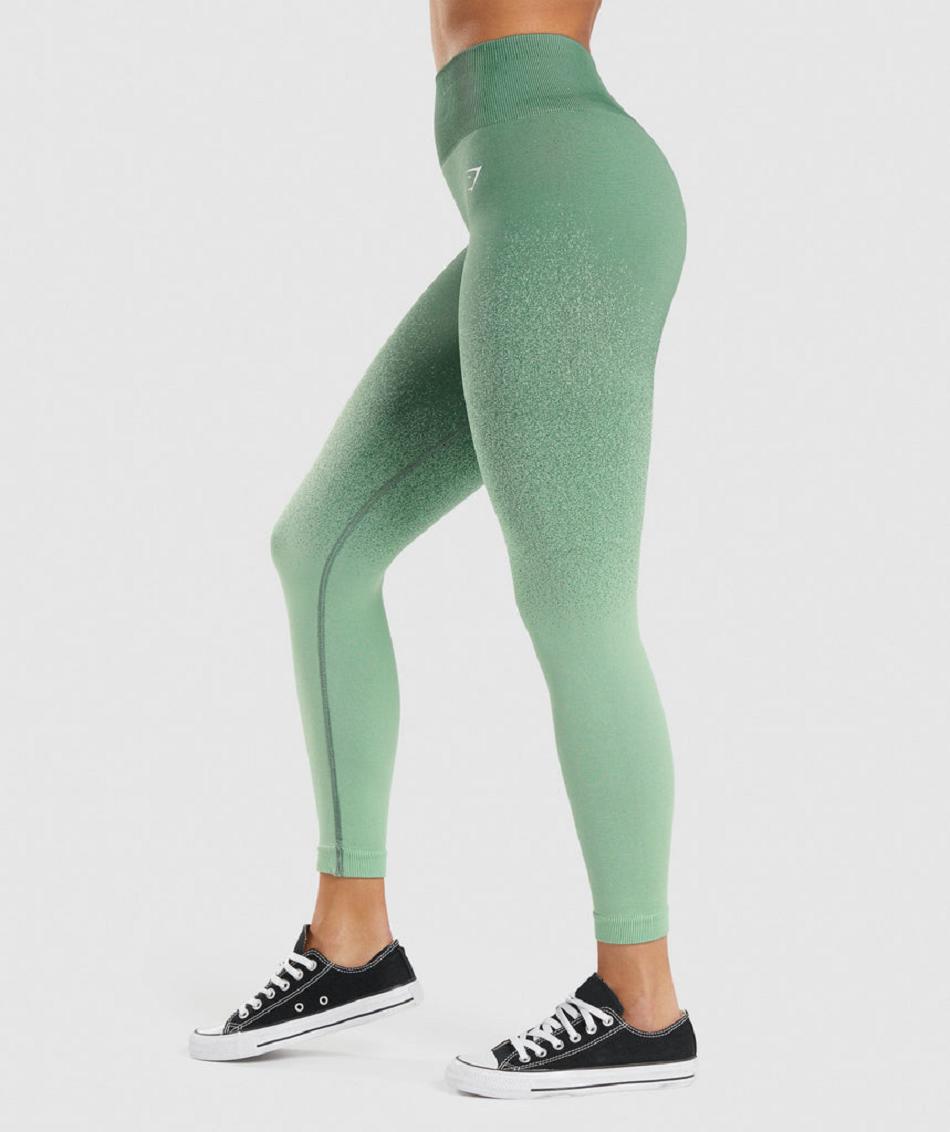 Κολαν Gymshark Adapt Ombre Seamless γυναικεια πρασινο ανοιχτο πρασινο | GR_ZI9386