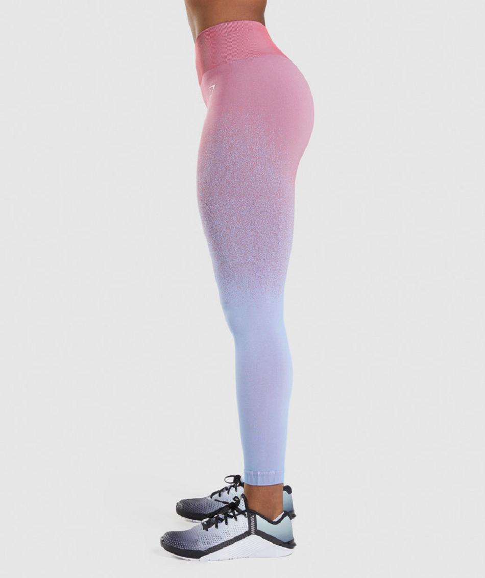 Κολαν Gymshark Adapt Ombre Seamless γυναικεια ροζ ροζ ανοιχτο μπλε | GR_XC5099