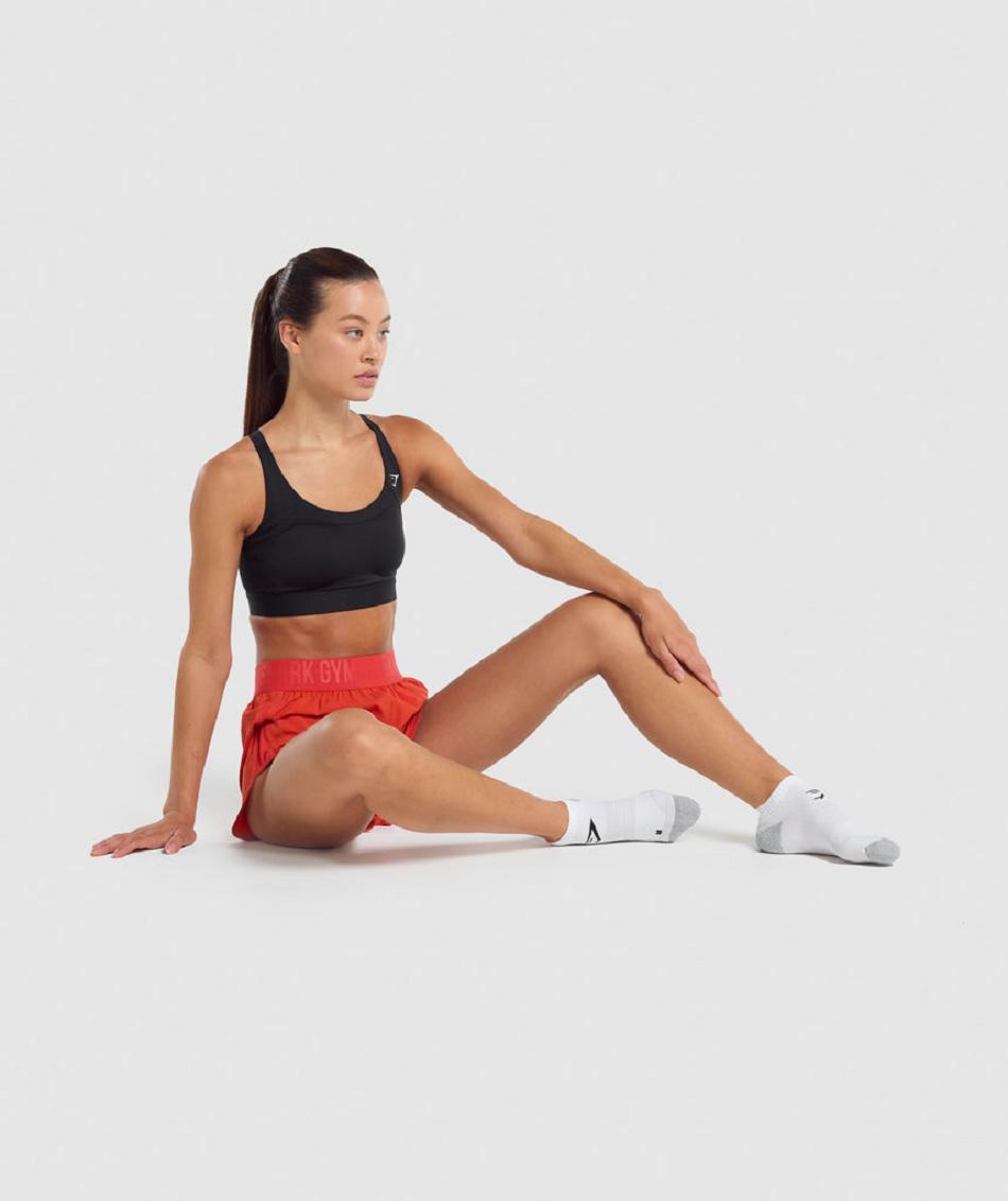 Καλτσεσ Gymshark Ankle Performance ανδρικα ασπρα | GR_BH1856