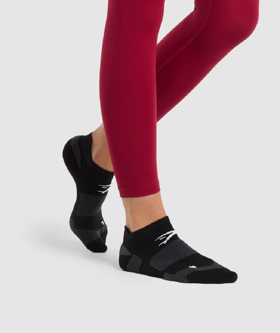 Καλτσεσ Gymshark Ankle Performance ανδρικα μαυρα | GR_QX3044