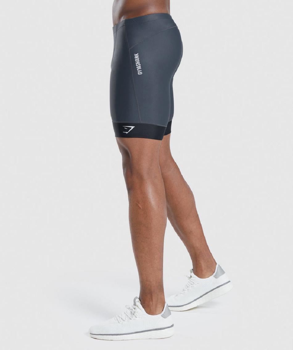Σορτσ Gymshark Apex Multi ανδρικα μαυρα γκρι μαυρα | GR_BO7816